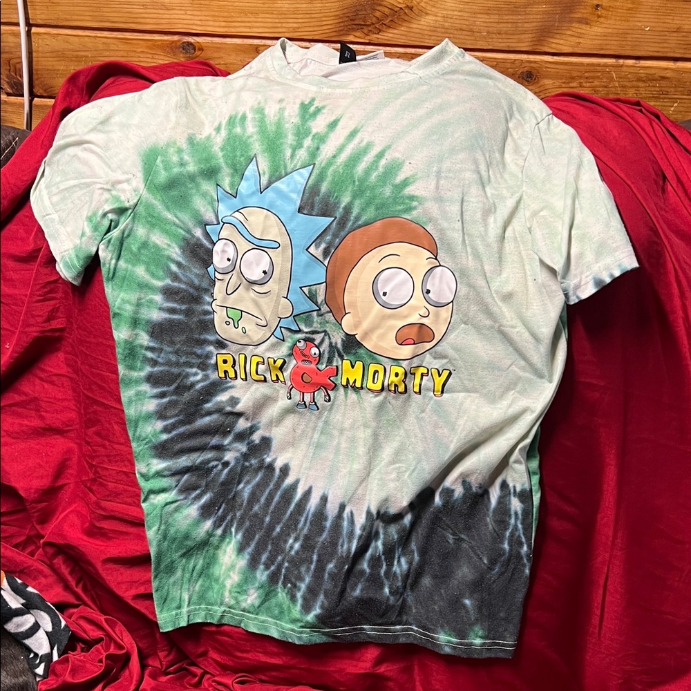 ROMWE Rick and Morty Graphic Tee